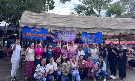 #นายกพิศทยาฯนำคณะร่วมออกโรงทาน สืบสานประเพณีชาวพุทธ ฟังเทศน์สามัคคีช่วงเข้าพรรษา 